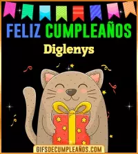 GIF Feliz Cumpleaños Diglenys